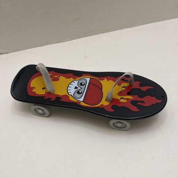 Build-A-Bear Other - Build a Bear Black Skull & Flames Skateboard 9 1/4” Plush Accessory